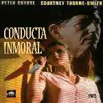 carátula frontal de divx de Conducta Inmoral - 1994