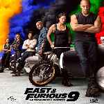 cartula frontal de divx de Fast & Furious 9 