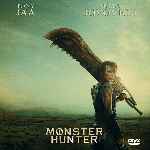 carátula frontal de divx de Monster Hunter