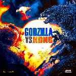 carátula frontal de divx de Godzilla Vs. Kong