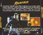 carátula trasera de divx de Rocketeer