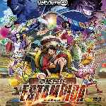 carátula frontal de divx de One Piece - Estampida 