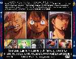 carátula trasera de divx de One Piece - Estampida 
