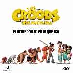 carátula frontal de divx de Los Croods - Una Nueva Era