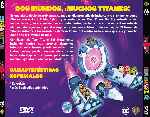carátula trasera de divx de Teen Titans Go Vs Teen Titans