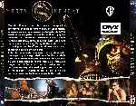 cartula trasera de divx de Mortal Kombat - 2021