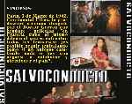 carátula trasera de divx de Salvoconducto