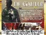 carátula trasera de divx de De Gaulle