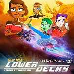 carátula frontal de divx de Star Trek - Lower Decks - Temporada 01