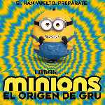 carátula frontal de divx de Minions - El Origen De Gru - V2