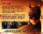 carátula trasera de divx de The Batman