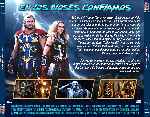 cartula trasera de divx de Thor - Love And Thunder