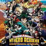 carátula frontal de divx de My Hero Academia - Mision Mundial De Heroes