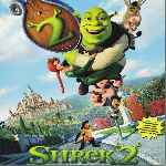 carátula frontal de divx de Shrek 2
