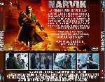 carátula trasera de divx de Narvik