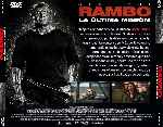 carátula trasera de divx de Rambo - La Ultima Mision