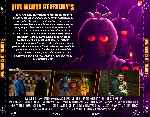 carátula trasera de divx de Five Nights At Freddys