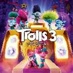 carátula frontal de divx de Trolls 3 - Todos Juntos