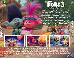 carátula trasera de divx de Trolls 3 - Todos Juntos