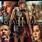 carátula frontal de divx de Gladiator Ii