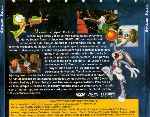 carátula trasera de divx de Space Jam