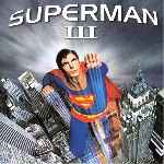 carátula frontal de divx de Superman 3