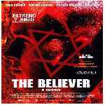 carátula frontal de divx de The Believer - El Creyente - V2