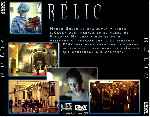 cartula trasera de divx de The Relic