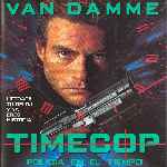 carátula frontal de divx de Timecop - Policia En El Tiempo