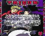 cartula trasera de divx de Trigun - Volumen 06