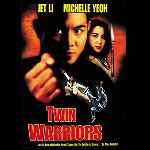 carátula frontal de divx de Twin Warriors