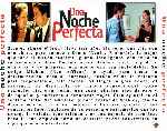 carátula trasera de divx de Una Noche Perfecta