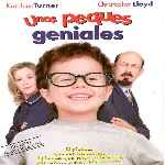 carátula frontal de divx de Unos Peques Geniales