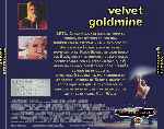 carátula trasera de divx de Velvet Goldmine