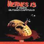 carátula frontal de divx de Viernes 13 - Parte 4