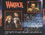 carátula trasera de divx de Warlock - El Brujo