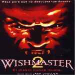 carátula frontal de divx de Wishmaster 2