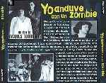 carátula trasera de divx de Yo Anduve Con Un Zombie