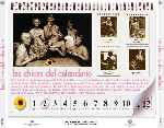 carátula trasera de divx de Las Chicas Del Calendario
