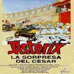 carátula frontal de divx de Asterix - La Sorpresa Del Cesar