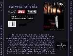 carátula trasera de divx de Carrera Suicida
