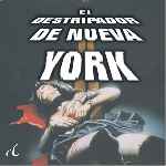carátula frontal de divx de El Destripador De Nueva York