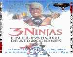 carátula trasera de divx de 3 Ninjas En El Parque De Atracciones