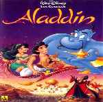 carátula frontal de divx de Aladdin - Clasicos Disney