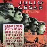 carátula frontal de divx de Julio Cesar - 1953