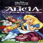 carátula frontal de divx de Alicia En El Pais De Las Maravillas - Clasicos Disney