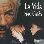 carátula frontal de divx de La Vida Y Nada Mas - 1989