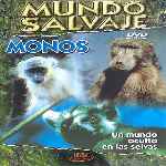carátula frontal de divx de Mundo Salvaje - Monos
