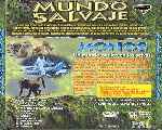 carátula trasera de divx de Mundo Salvaje - Monos
