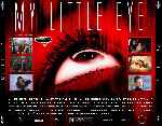 carátula trasera de divx de My Little Eye - La Camara Secreta